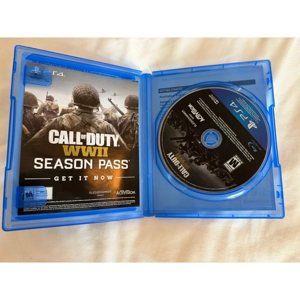 Call of Duty WWII Sony PlayStation 4 PS4 Activision 2017 Video Game CIB